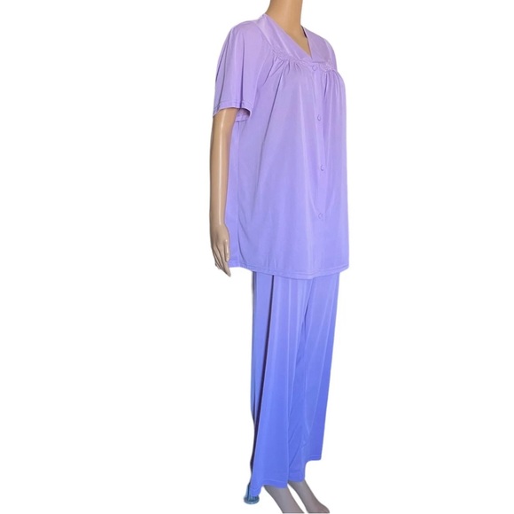 Líssome pijamas 2 pc set Woman’s Size L purple - Picture 2 of 10